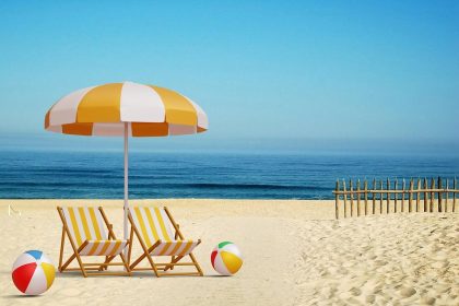 beach, umbrella, sea, vacation, beach balls, ocean, nature, water, coast, waves, sand, summer, deck chairs, parasol, balls, deck chair, vacations